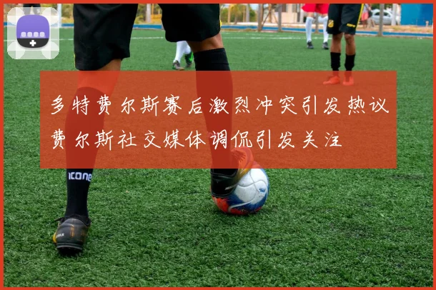多特费尔斯赛后激烈冲突引发热议费尔斯社交媒体调侃引发关注
